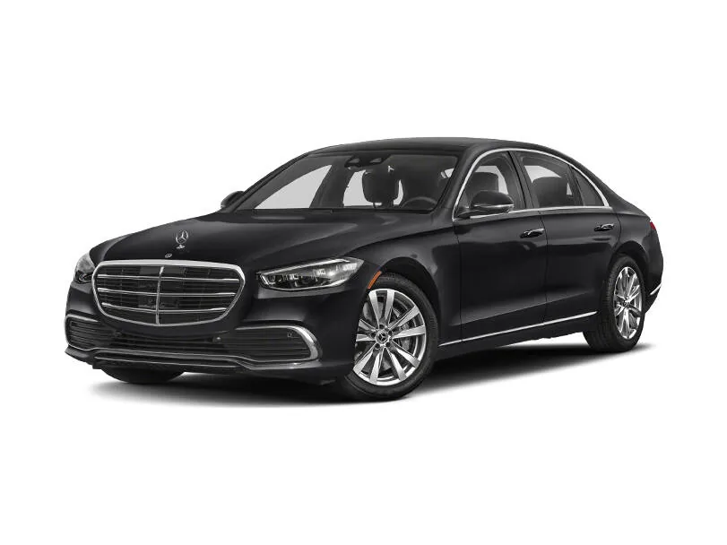 Front view of Black Regalia Luxe Car