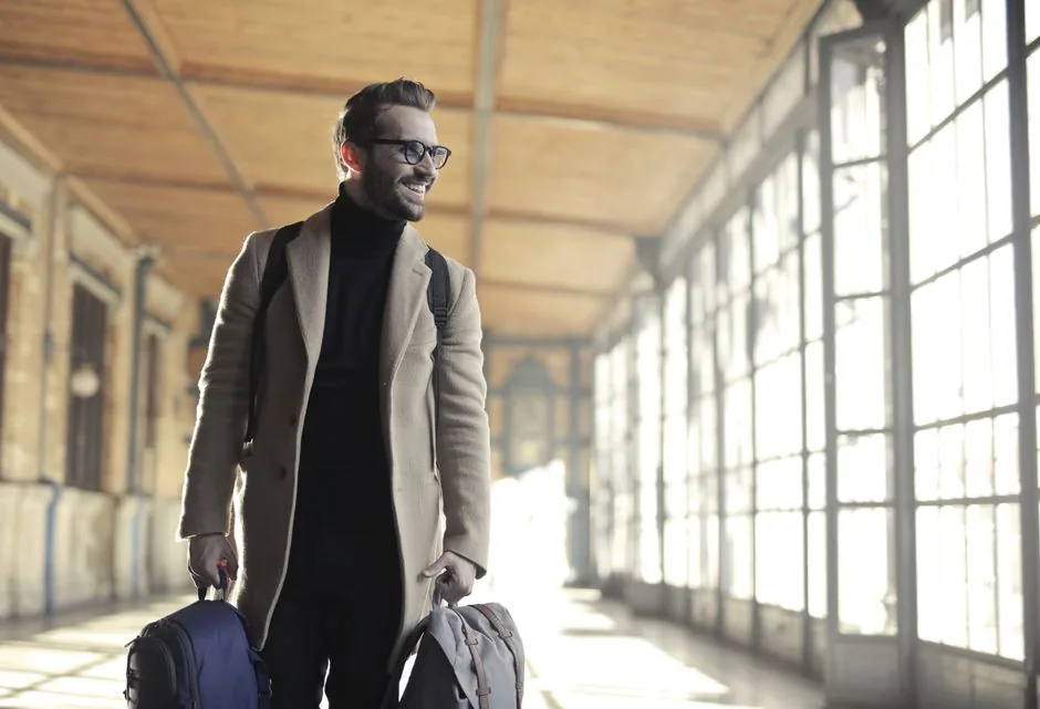 Business traveller booked point to point