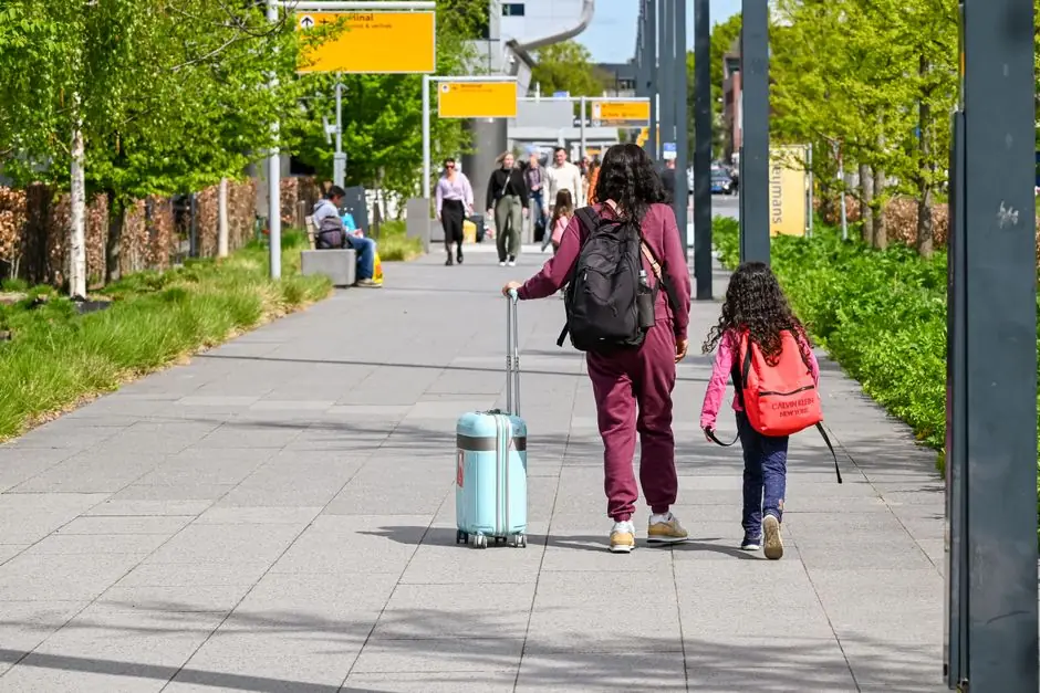 Travellers on the JFK to The Hamptons route