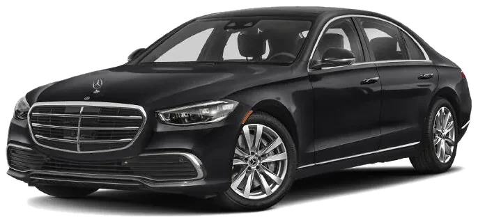 Black Mercedes-Benz S-Class sedan