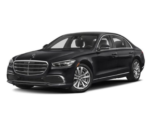 Front view of Black Regalia Luxe Car
